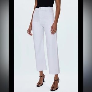 Pistola White PENNY HIGH RISE WIDE LEG JEAN - BLIZZARD NWT size 30
